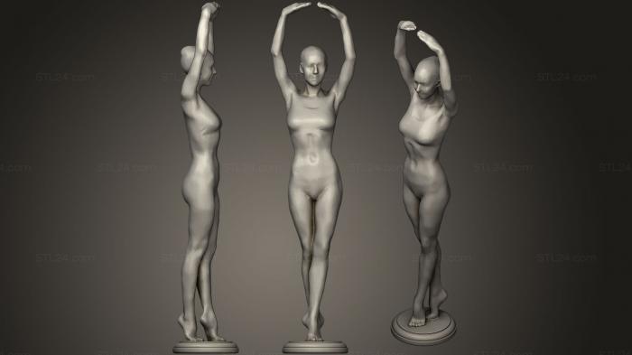 Figurines of girls (Nova  Ballet Pose, STKGL_0331) 3D models for cnc